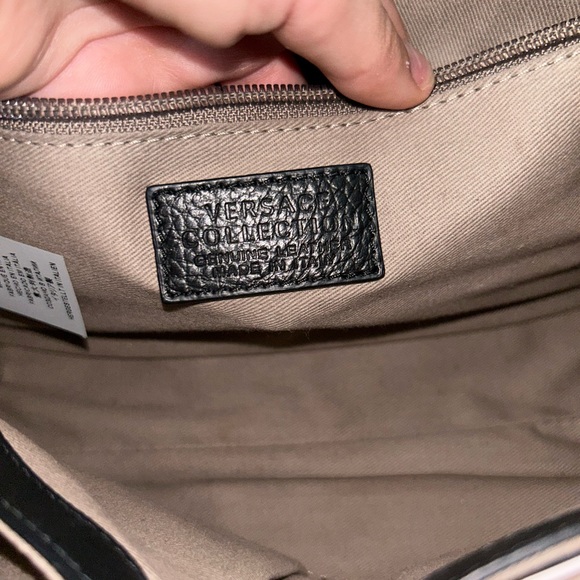 VERSACE LEATHER BAG - Picture 5 of 5